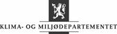 Logo Kilma- og miljødepartementet