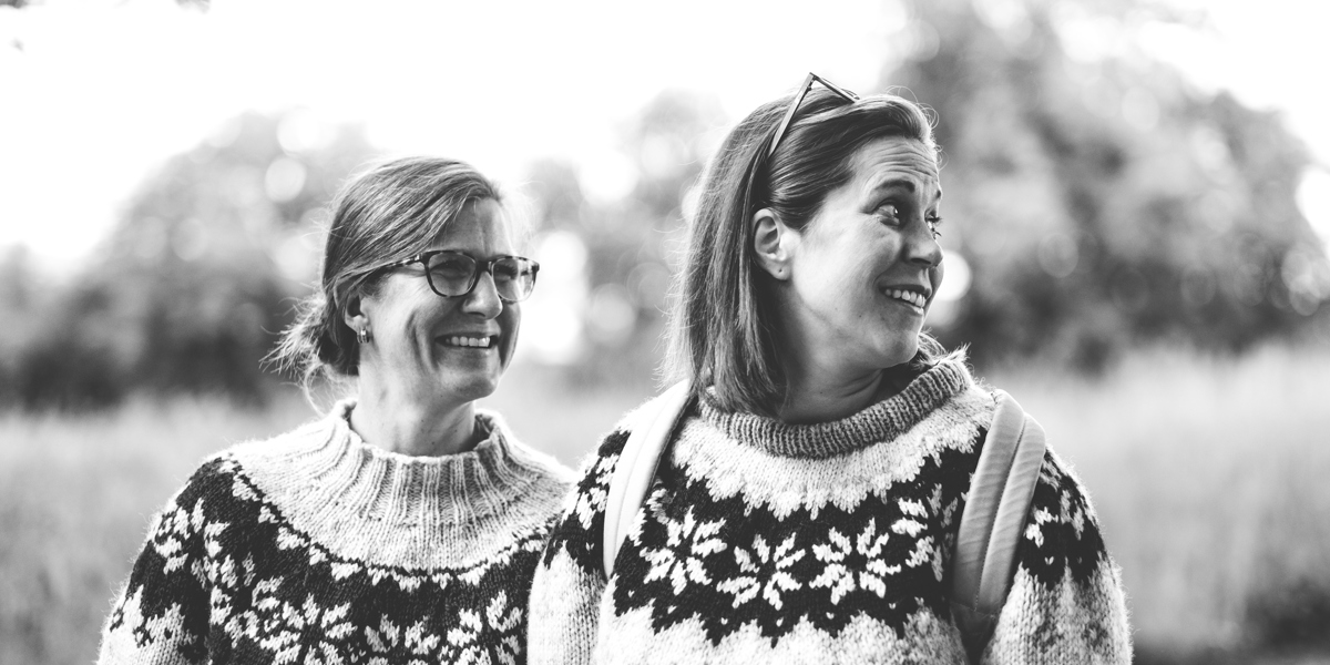 Om hus og folk profilbilde svart hvitt