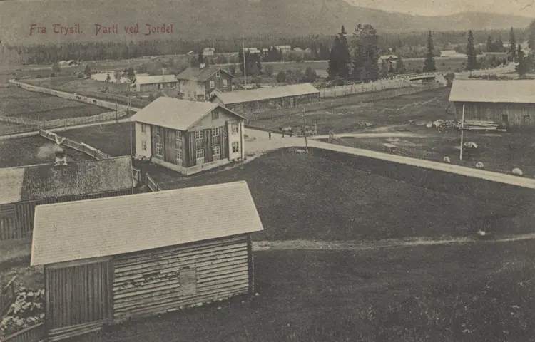 Villa Wessel Historiske Bilder Sett Fra Vest Ca 1910