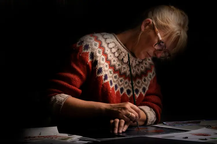 Rosemaling2 Bruk Fotograf Even Hansen