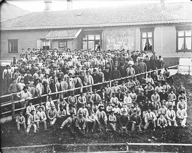 arbeidslag på bruget