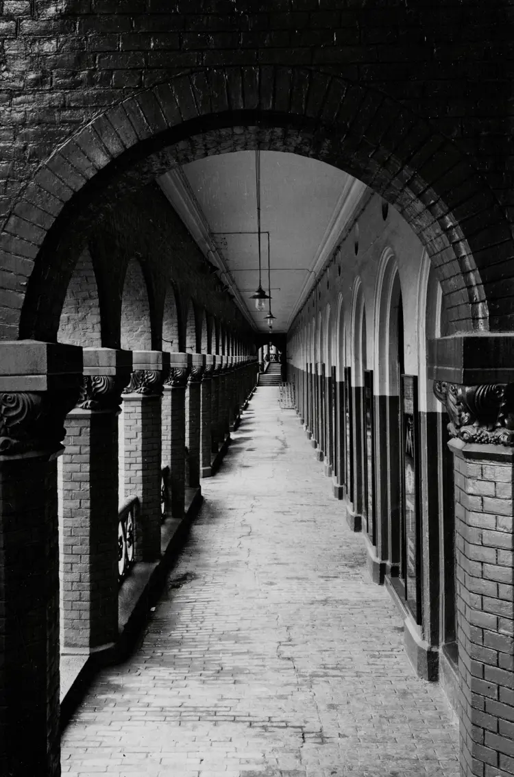 Basarhallene Kirkeristen Foto Ukjent Riksantikvaren