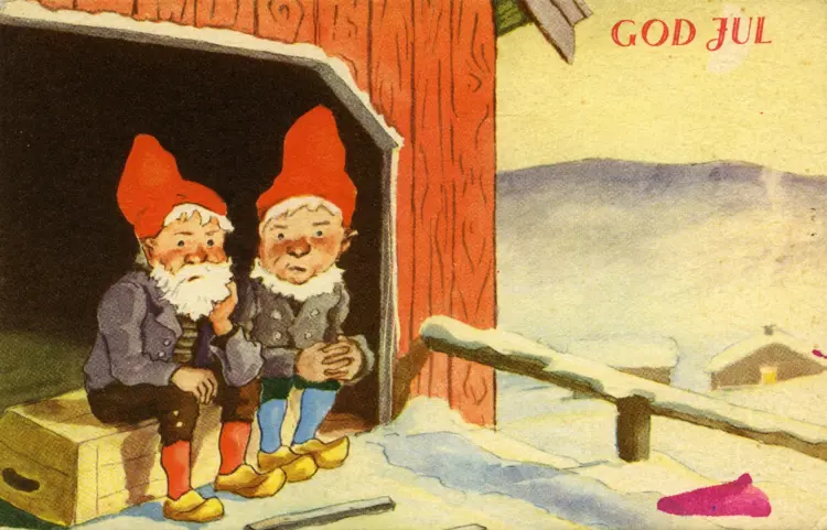 Julenisser På Låvebru