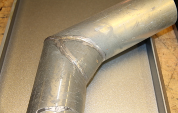 Stramme knekker på nedløp. Foto: Christer Stenby