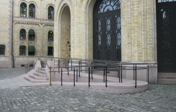 Universell utforming, Stortinget. Foto Åse Bitustøl, Riksantikvaren