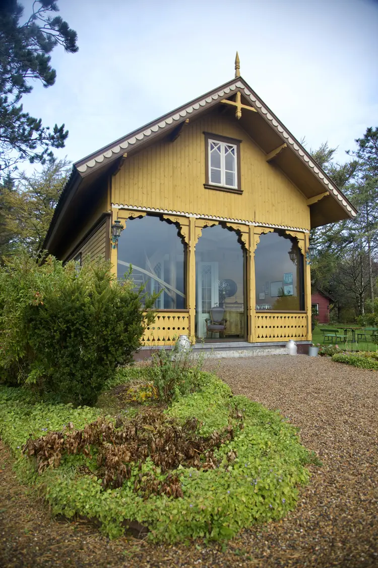 hageinngang paviljong