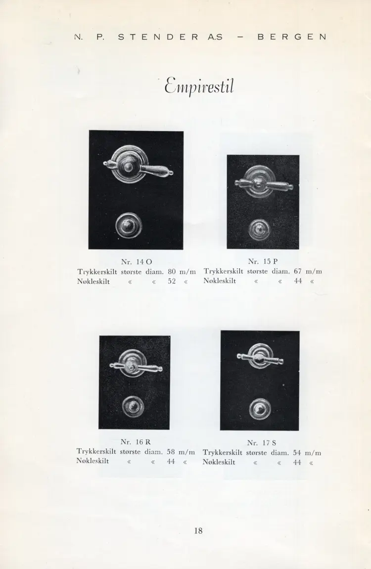 Katalogbilde dørvridere 9