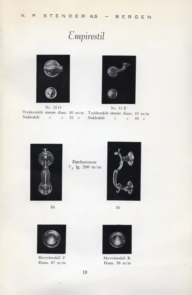 Katalogbilde dørvridere 10