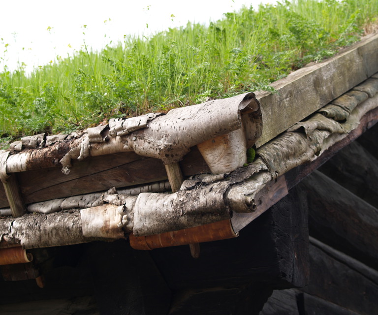 Torv på never, Folkemuseet på Bygdøy. Foto: CEWG