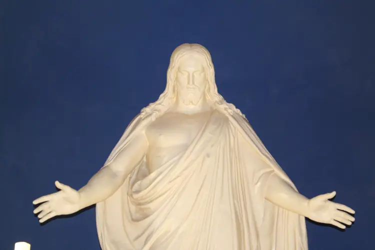 Thorvaldsens Kristusfigur St.Petri kirke, Stavanger. Foto: CEWG