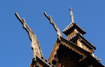 Gol stavkike på Norsk Folkemuseum. Foto: Christel Wigen Grøndahl, Bygg og Bevar