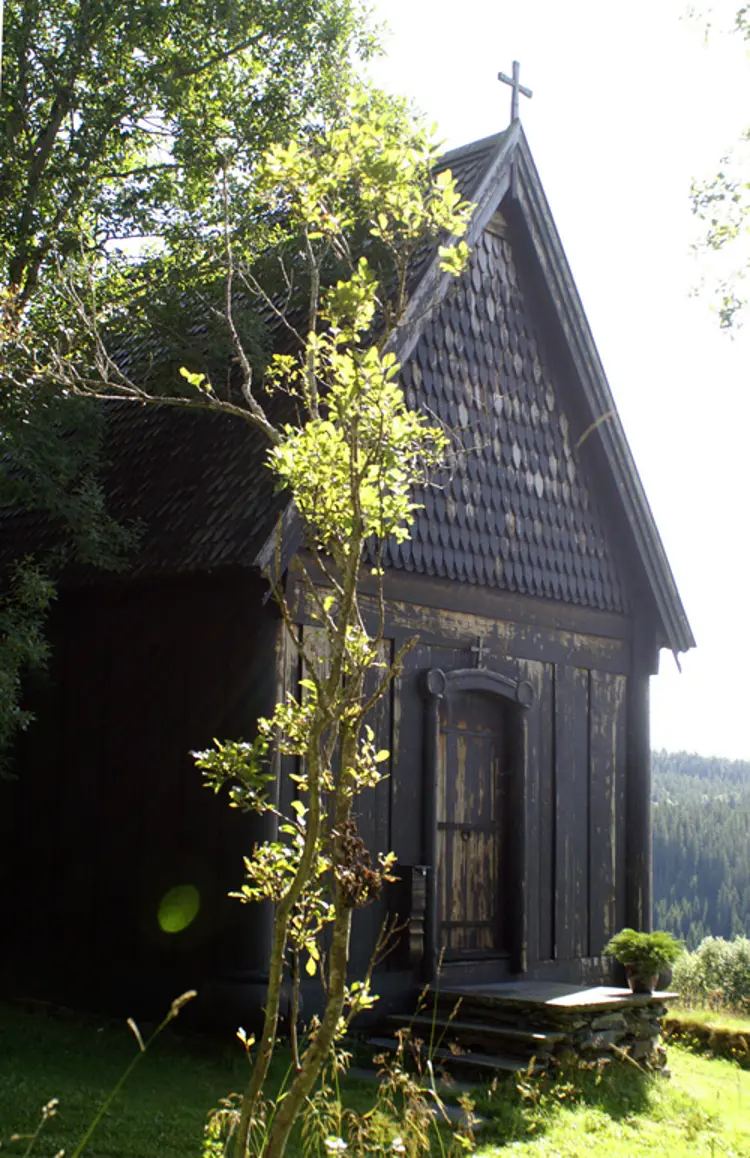 Kolbrandstad Stavkyrkje. Foto: Olav Harald Langås