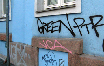 Tagging i Helgesensgate, Grünerløkka Oslo. Foto: Elin Wigen
