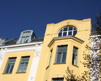 Jugend fasade fra Nordregate i Trondheim. Foto: CEWG