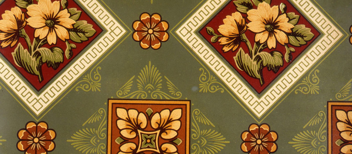 Linoleumsgulv fra 1906. Foto: Jon Brænne