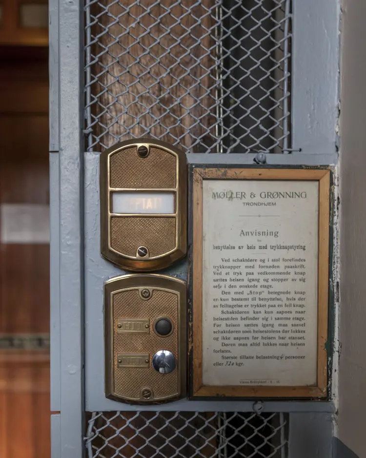 Trondheims eldste heis