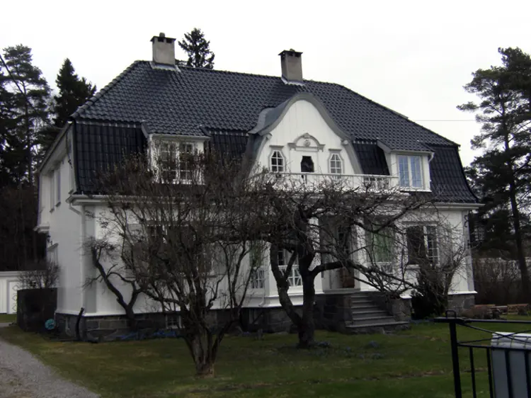 Jomfrubråtveien, nybarokk. Foto: Byantikvarens arkiv