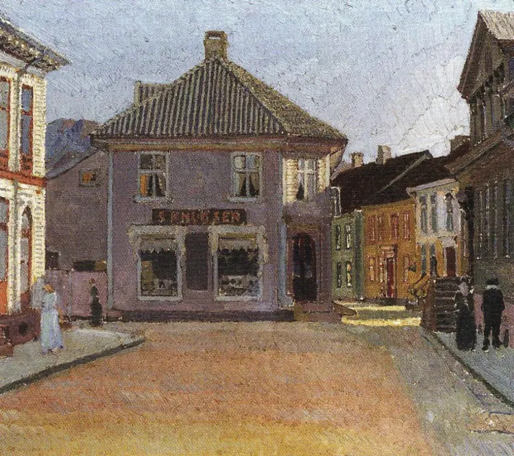 kirkegaten av Gilman 1913.jpg