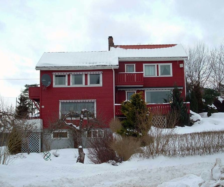 Etterkrigsfunkis, Ringveien. Foto: Ivar Ole Iversen, Byggeskikksenteret i Flekkefjord