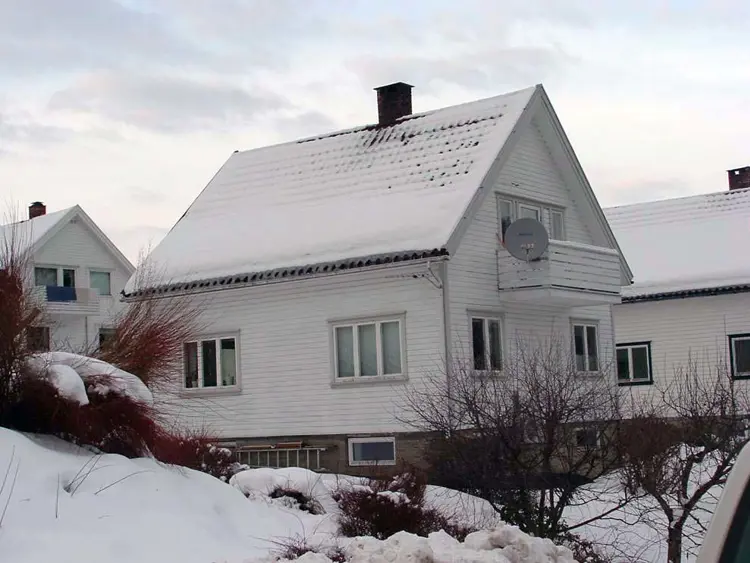Etterkrigsfunkis, Solveien. Foto: Ivar Ole Iversen, Byggeskikksenteret i Flekkefjord