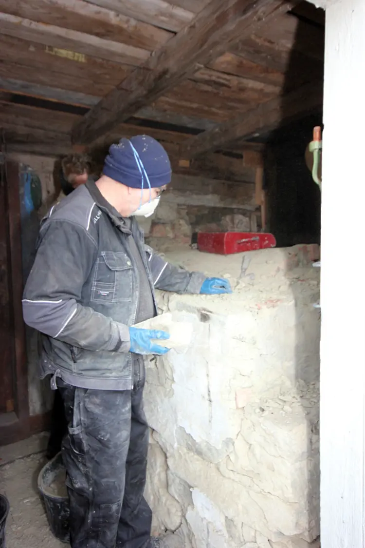 1 Den gamle bakerovnen. Foto: Terje Granås, Bygningsvernsenteret i Aust-Agder
