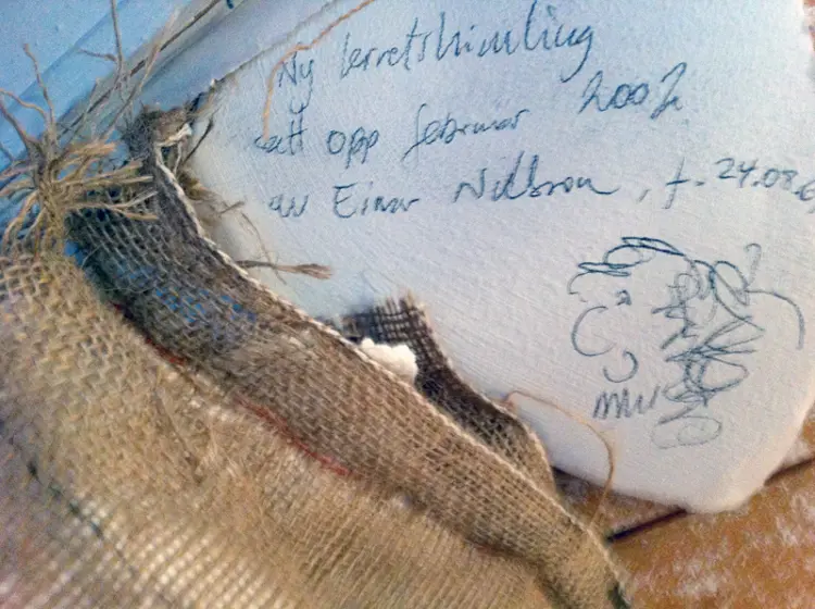 Gammelt spor. Foto: Einar Nilsson