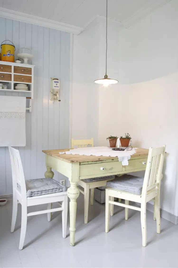 Kjøkkenkrok for to. Foto: Liv J Sandvik Jakobsen