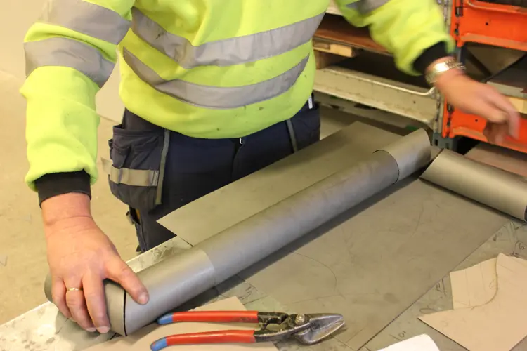 Nedløpsrør produksjonen av dette er vist Foto Terje Granås.JPG