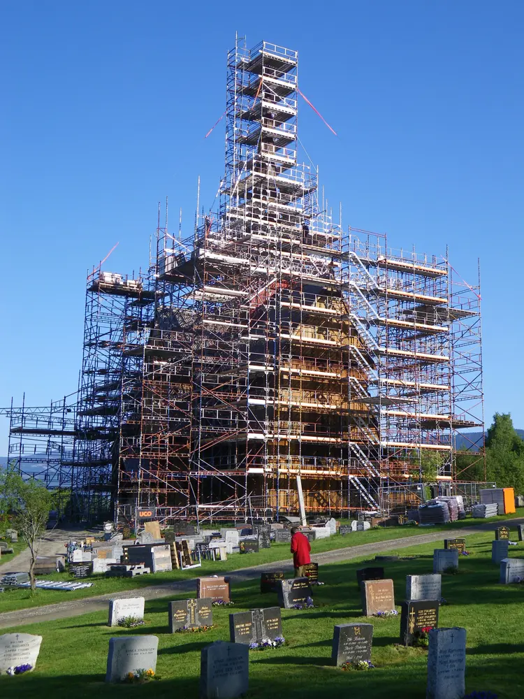 Stillas_Ringebu Stavkirke.JPG