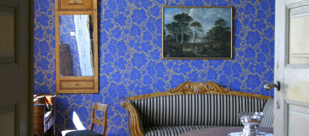 Yttersø gård  i Larvik. Foto: Helge Eek - Christiania Tapetverksted