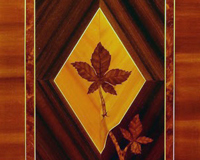 Ådring av ulike treslag. Laget av Malermester Studsrud