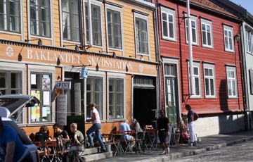 Bakklandet Skydsstasjon. Foto: Christel E. Wigen Grøndahl