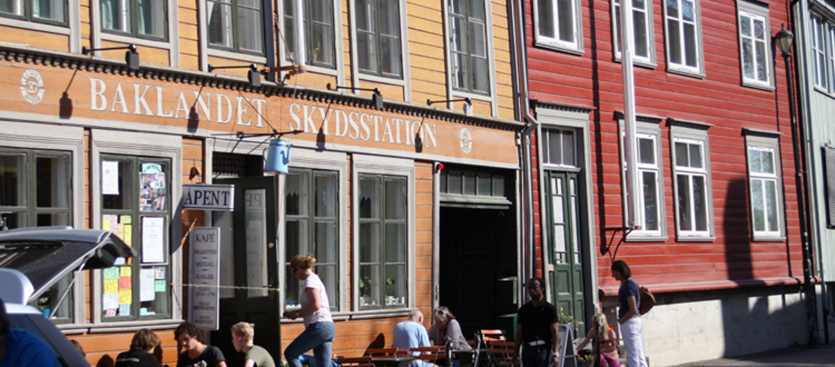 Bakklandet Skydsstasjon. Foto: Christel E. Wigen Grøndahl