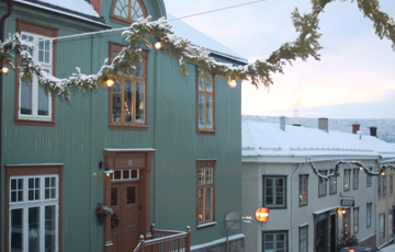 Kjerkgata, Røros. Foto: CEWG