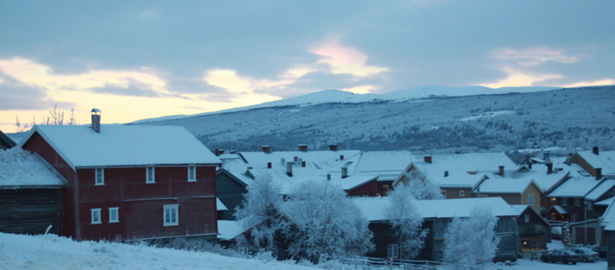 Vinter på Røros. Foto: CEWG