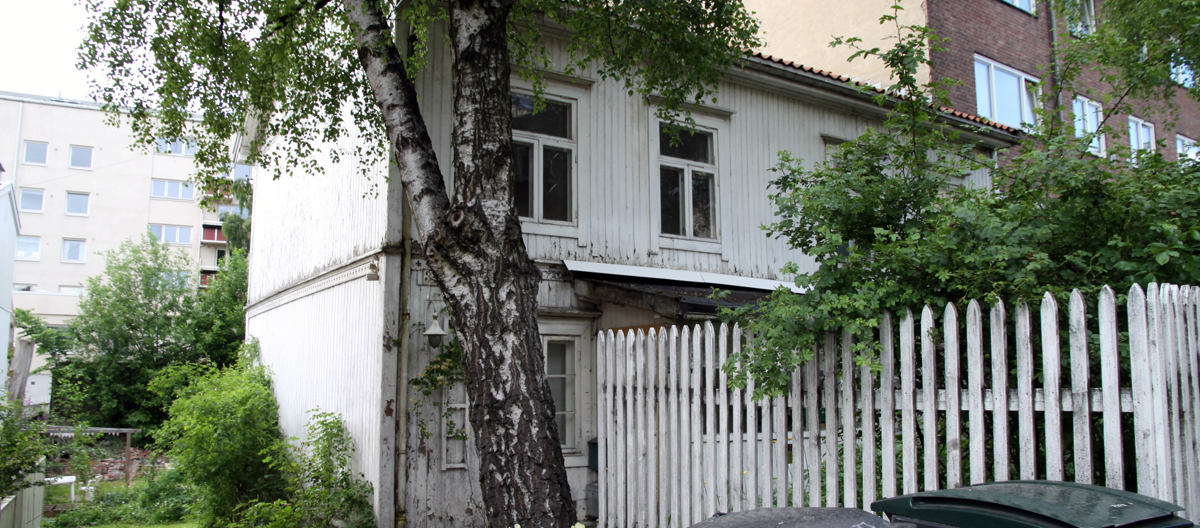 Rodeløkka, før arbeidene begynner. Foto: Christel Wigen Grøndahl, Bygg og Bevar