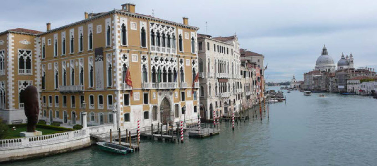 Venezia, Canal Grande, ved Academia november 2013. Foto: Terje Berner