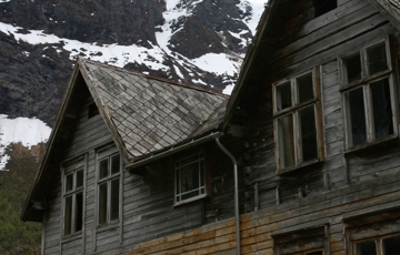 Kanskje inspirasjonen til arkene kom fra Bjørkehornet (1430 moh). Foto: Kjell Arne Årseth