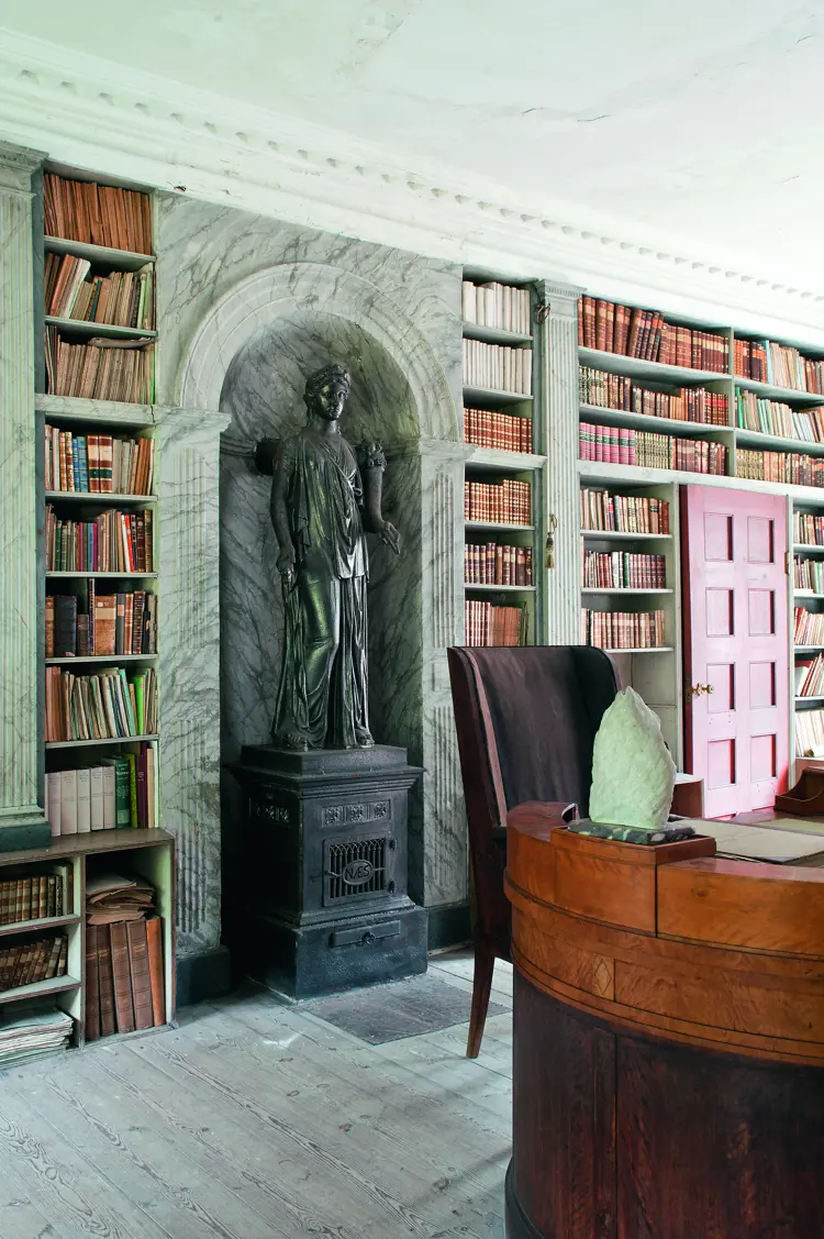 Figurovn etter antikk statue. Gudinnen Fortuna («Ceres»), 1822, Næs Verk.