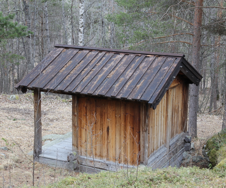 Bordtak i bygningshistorisk park på Dovre. Foto: Bygg og Bevar