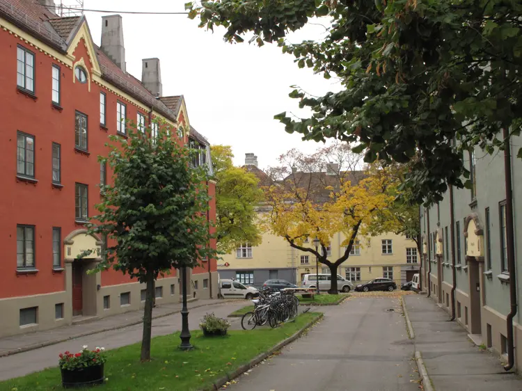 Røde lamellgårder Rivern