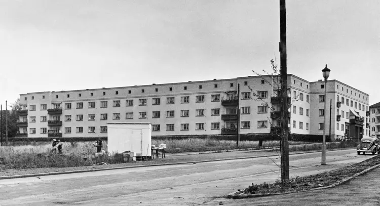 Etterstadslottet, et stort kompleks med 103 leiligheter