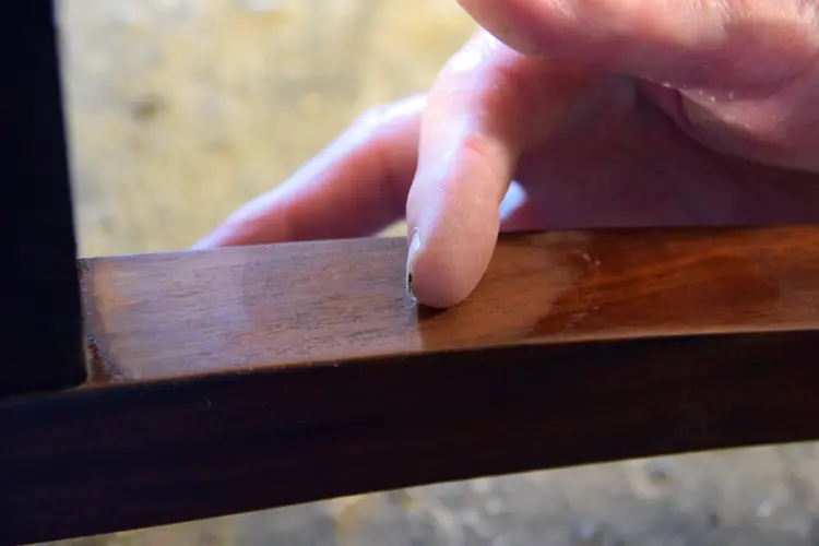 En mystisk overflatebehandling? D.S.Hectors autorative Kemisk-Teknisk Receptbok gir muligens svaret. Foto: Sjur Harby