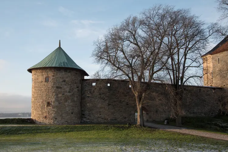Kjegletak fra Akershus festning. Foto: Lene Buskoven/Riksantikvaren