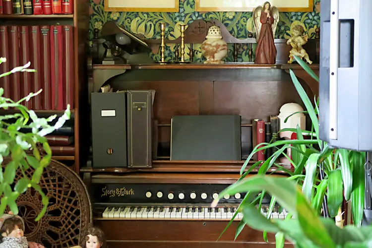 Deler av interiøret er også fredet. Foto: Karen Thommesen, Riksantikvaren