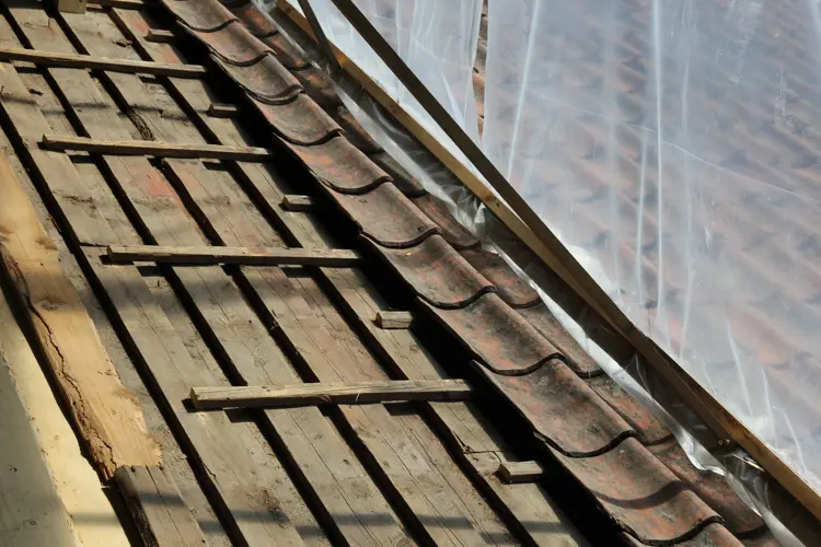 Taktro med over og underligger samt bare lekter.JPG