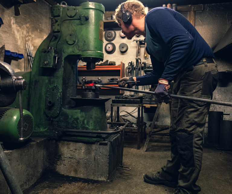 Maskinhammeren er et uunnværlig verktøy