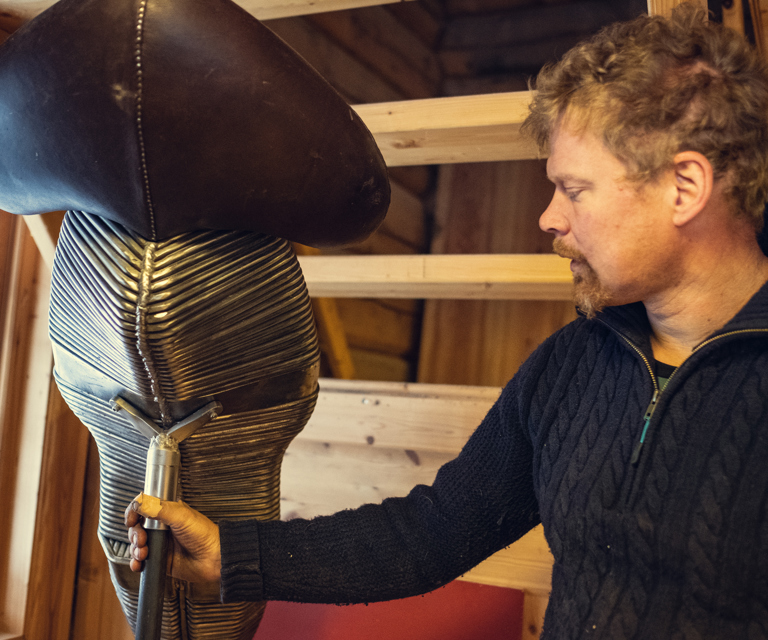 Knut Olav er opprinnelig kunstner