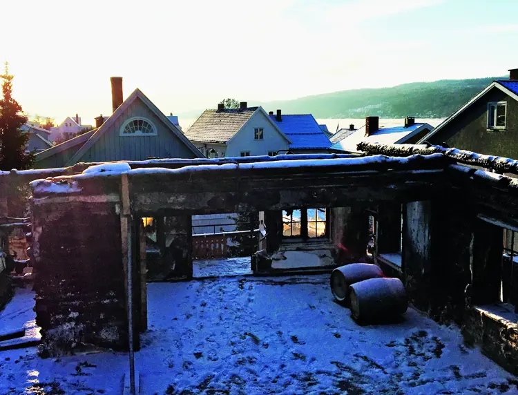 Telegrafen etter brann