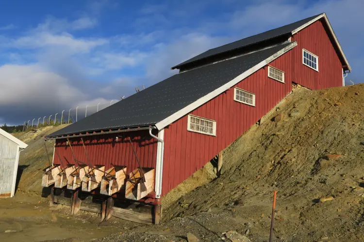 Vedhuggeriet. Foto: Anke Loska, Riksantikvaren